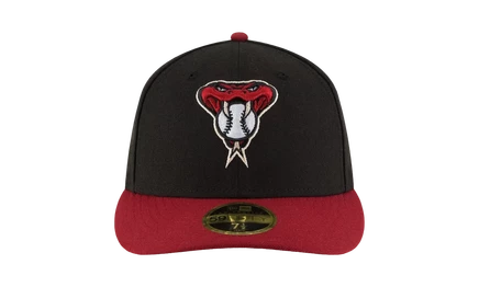 Унисекс кепка New Era 59FIFTY D-backs NE964, черно-красная