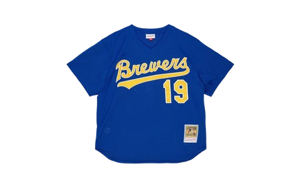 Джерси Mitchell & Ness Authentic BP «MLB Brewers 1991 Robin Yount»