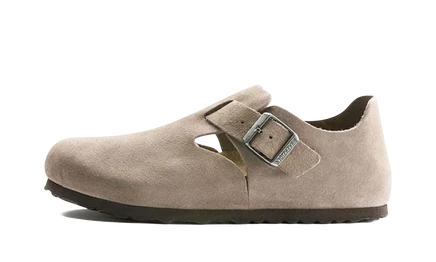Сабо Birkenstock London SD из замши, тауп