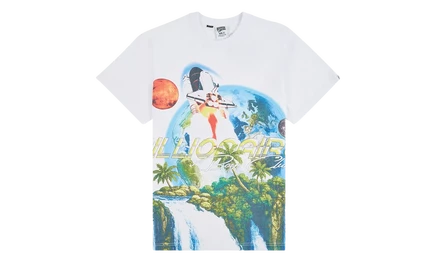 Мужская футболка Billionaire Boys Club Waterfalls, белая