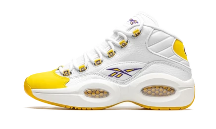 Кроссовки Reebok Question Mid «Yellow Toe — Kobe», с желтым мыском