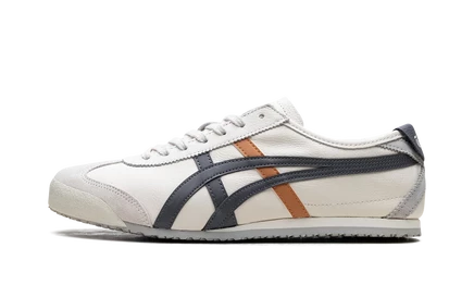 Кеды Onitsuka Tiger Mexico 66, бело-сине-оранжевые