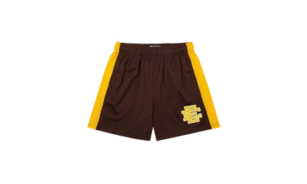 Мужские шорты Eric Emanuel EE Baisc Shorts, шоколадные/золотые