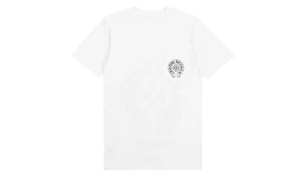 Футболка Chrome Hearts Miami Horseshoe, белая