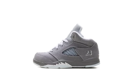 Детские кроссовки Jordan Air Jordan 5 TD Wolf Grey, серые