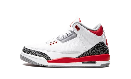Детские кроссовки Jordan Air Jordan 3 Retro красные