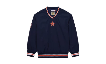 Пуловер Mitchell & Ness MLB Classic Nylon с логотипом Astros