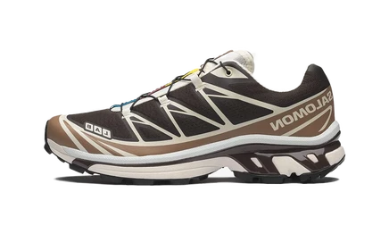 Мужские кроссовки Salomon XT-6, черно-коричневые