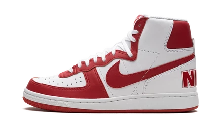 Кроссовки Nike Terminator High University Red, бело-красные