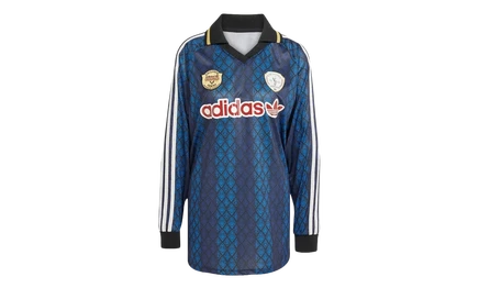 Женский лонгслив Adidas Retro Sports, черно-синий