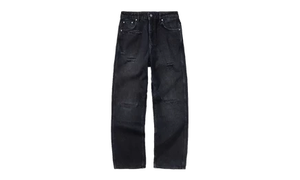 Джинсы Represent R3 Distressed Baggy, петрол