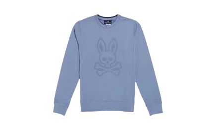 Мужской свитшот Psycho Bunny Siddick Logo, синий