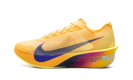 Мужские беговые кроссовки Nike Vaporfly Next% 4, желто-синие