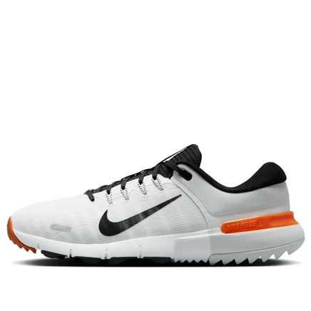 Кроссовки Nike Free Golf Next Nature, бело-оранжево-черные