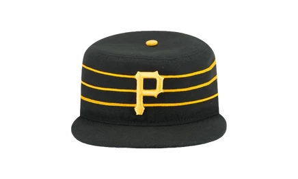 Кепка New Era 59FIFTY Pirates, черно-золотая