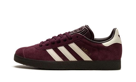 Кеды Adidas Gazelle замшевые, бордовые
