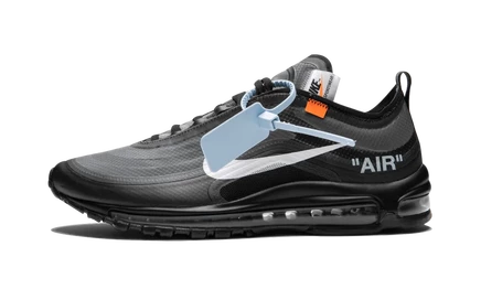 Кроссовки Nike Air Max 97 OG The 10 Off-White, черные