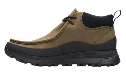 Мужские ботинки Clarks ATL Trek Wally, Gore-Tex, оливковые