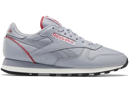 Унисекс кроссовки Reebok Classic Leather 1983, холодно-серый/красный/меловой