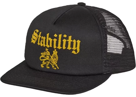 Унисекс пятипанельная кепка Supreme Stability Mesh Back, черная