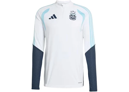 Мужская футболка Adidas Argentina 2026 Tiro Top, белая
