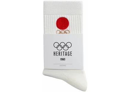 Унисекс носки KITH Olympics Tokyo mid crew, шелковые
