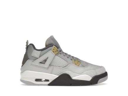 Детские кроссовки Jordan 4 Retro SE Craft, светло-серые