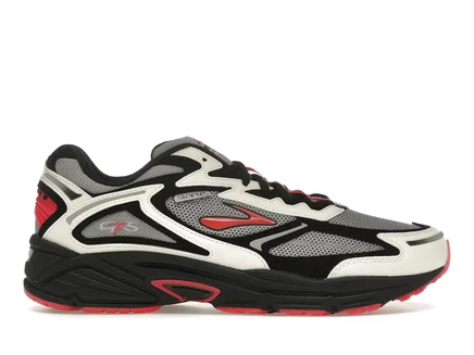 Мужские кроссовки Brooks Adrenaline GTS 4 Jeff Staple, черно-белые с розовым
