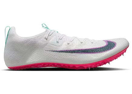 Мужские шиповки Nike Zoom Superfly Elite 2, бело-фиолетовые