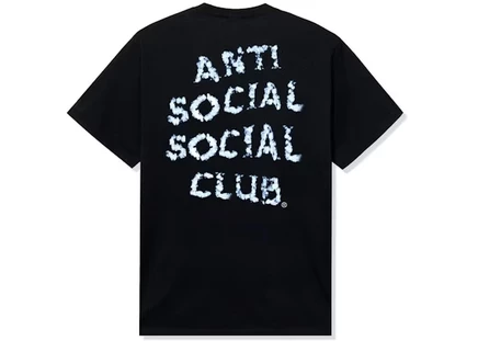 Мужская футболка Anti Social Social Club, черная