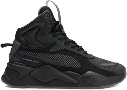 Детские кроссовки Puma RS-X Mid Militia, черные/асфальт