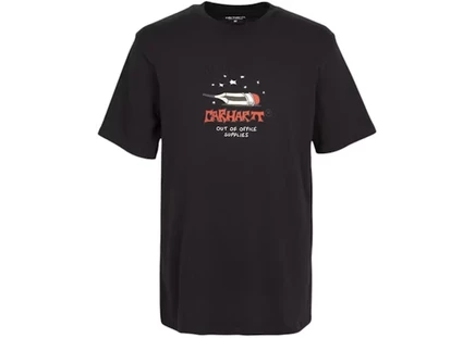 Мужская футболка Carhartt WIP Work Life Romance, черная