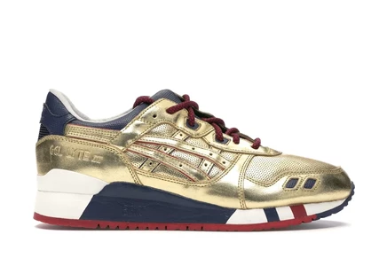 Мужские кроссовки Asics Gel-Lyte III KFE USA, золотистые