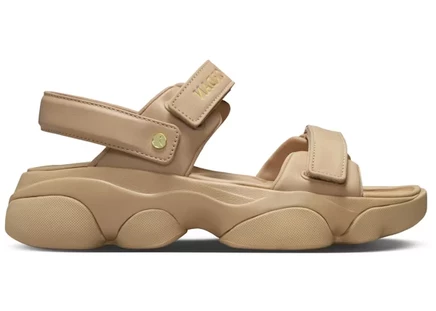 Женские сандалии Jordan Deja Legend, светло-коричневые с золотистым металликом