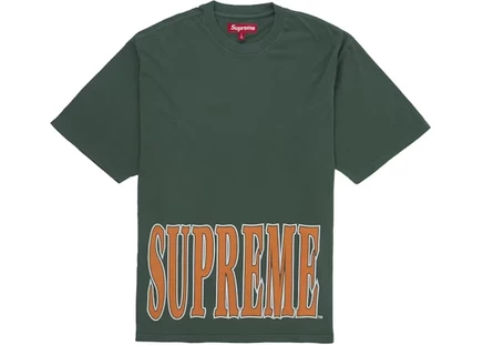 Мужская футболка Supreme Cracked Stretch, зеленая