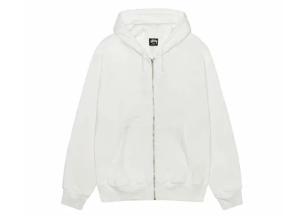 Мужское худи Stussy Buana на молнии пигментное, натуральное