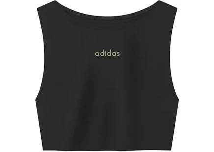 Женский укороченный топ Adidas x Fear of God, черный