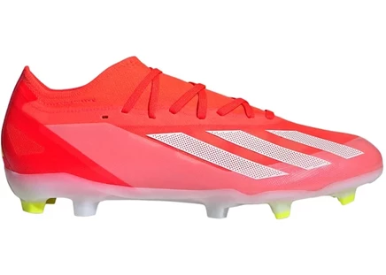 Мужские бутсы Adidas Crazyfast Pro FG, красно-бело-желтые