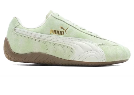 Женские кроссовки Puma Speedcat Faded, бело-зеленые