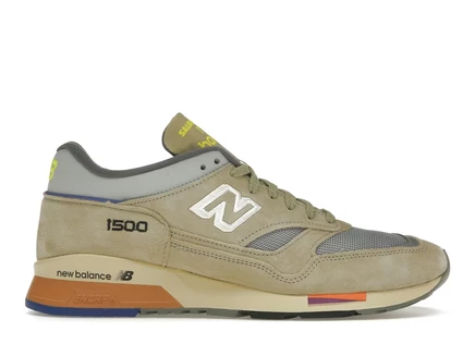 Мужские кроссовки New Balance 1500 MiUK, оливково-серые