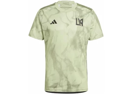 Мужская игровая футболка adidas lafc 23/24 away, лайм