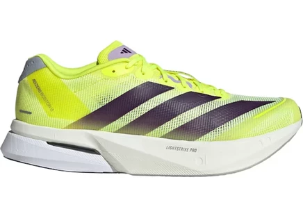 Мужские кроссовки Adidas Adizero Boston 13, желто-сливовые