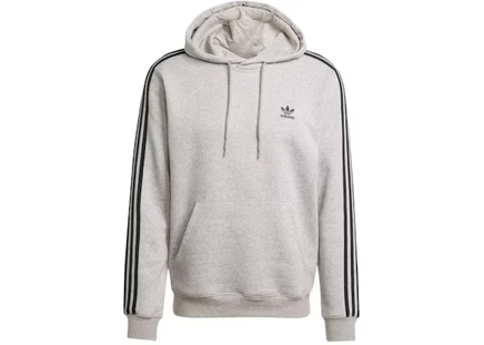 Мужское худи Adidas Adicolor Classics 3‑Stripes, меланжевое/черное