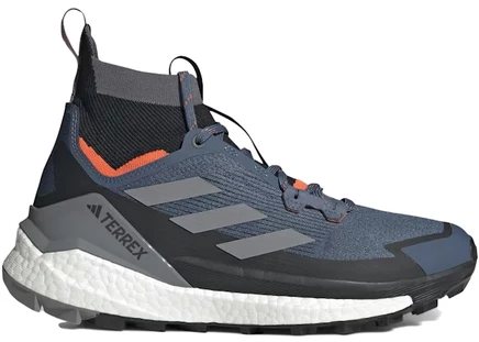 Мужские кроссовки Adidas Terrex Free Hiker 2.0 Gore-Tex, стальные/темно-синие