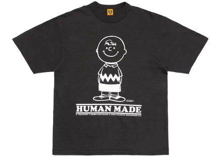 Human Made Peanuts #2 T-shirt Black black
