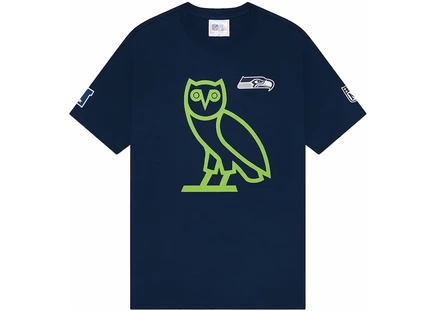 Футболка OVO x NFL Seahawks Game Day, синяя