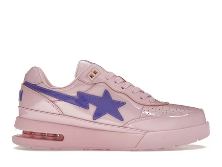 Мужские кроссовки Bape Road Don Toliver, розово-фиолетовые