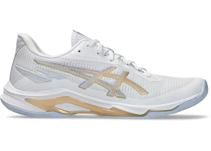 Женские кроссовки asics netburner ballistic ff 4, бело-шампань