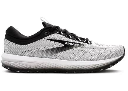 Женские кроссовки Brooks Revel 7, бело‑черные