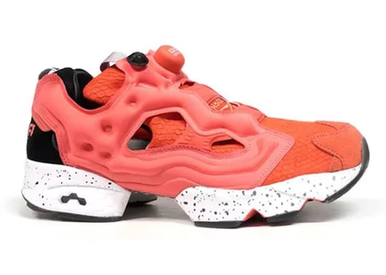 Мужские кроссовки Reebok Instapump Fury, розово-чёрно-белые